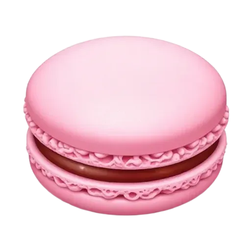 Light pink macaron