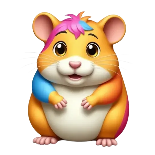 rainbow hamster