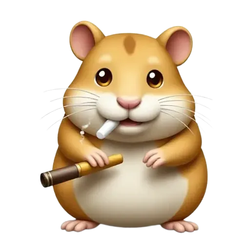 hamster smoke e-cigarette