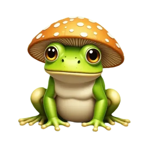 mushroom frog